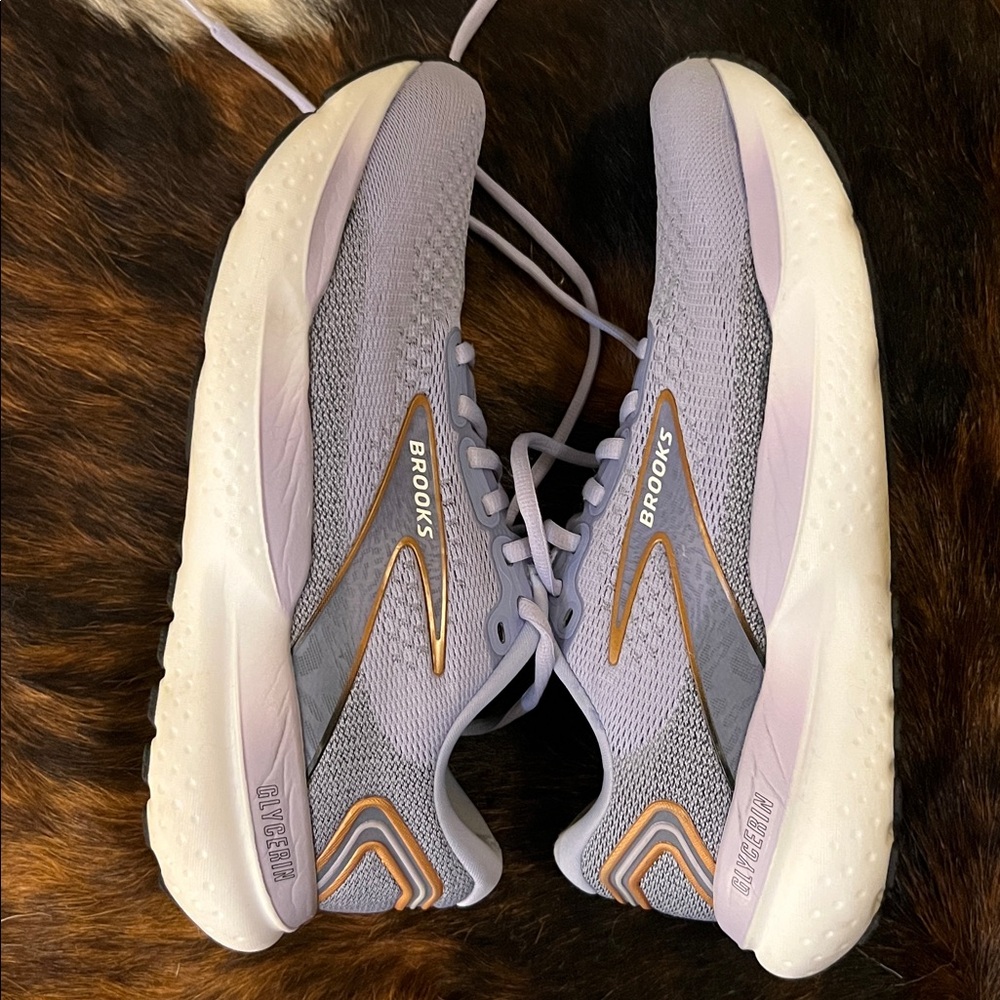 Brooks Glycerine 21 light purple shoes - Picture 5 of 10